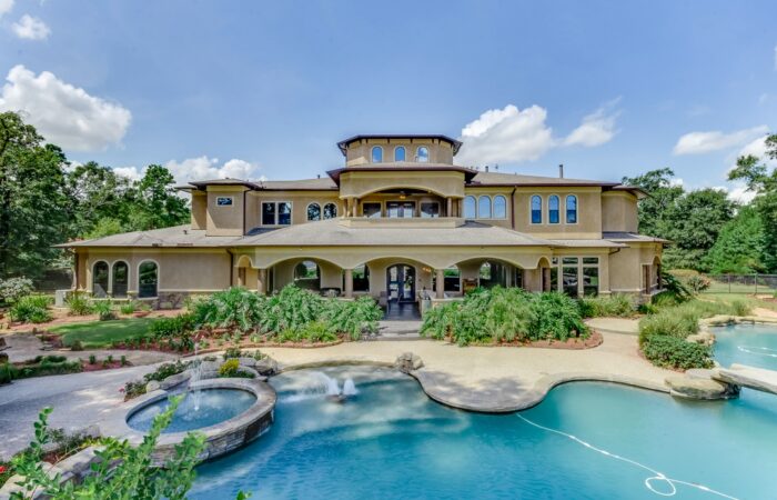 Immobilien Drohnen Luftaufnahme