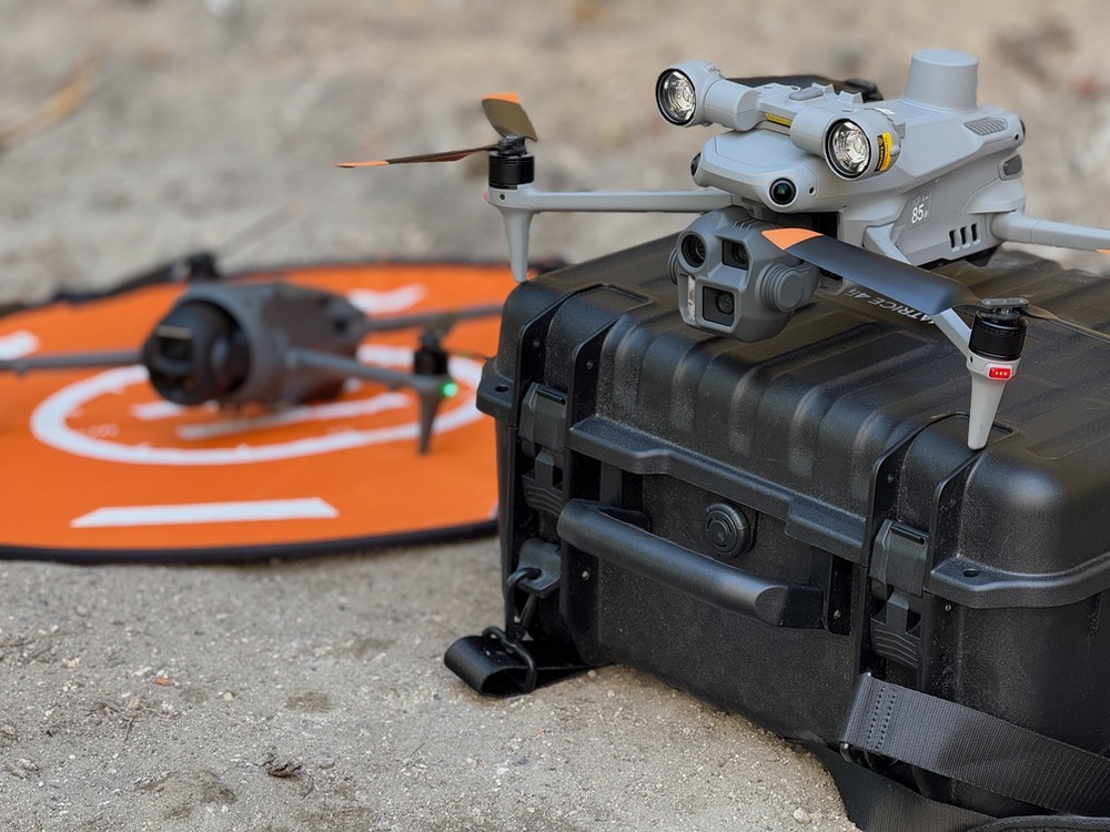 Drohnenflotte von Capital Drones Berlin