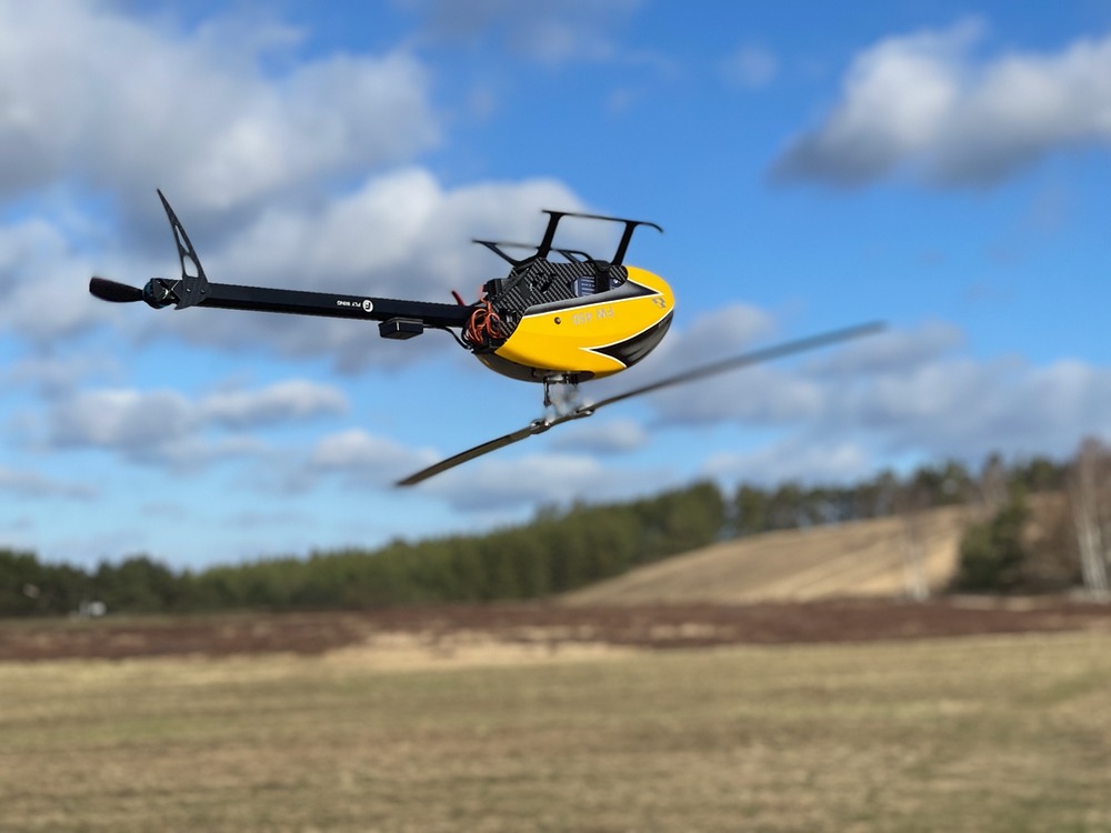 Modellflughubschrauber aus den Anfängen