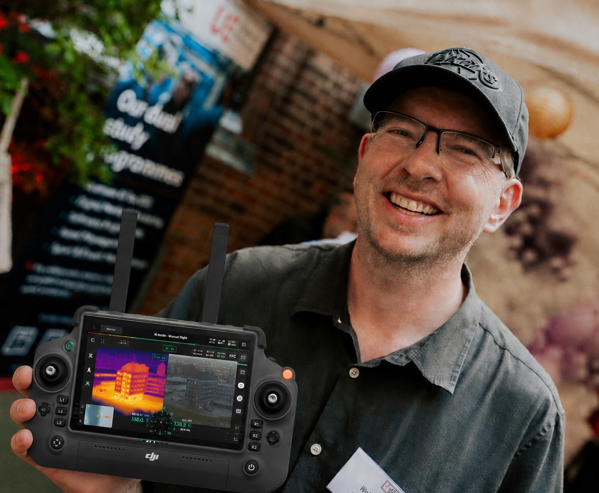 Wolfram von Dobschütz, Drohnenpilot und Gründer von Capital Drones Berlin