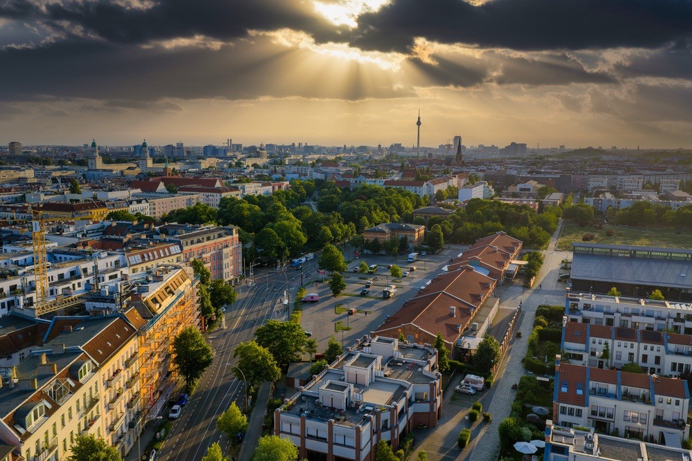 Unwetter über Berlin